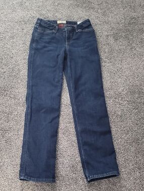 Carhartt Women's Dark Blue Straight Leg Jeans